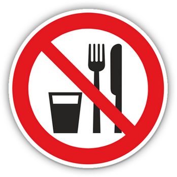 kilo kaybı sırasında yemek yeme işareti yasaktır