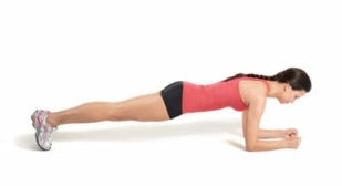 aylık egzersiz kilo kaybı plank